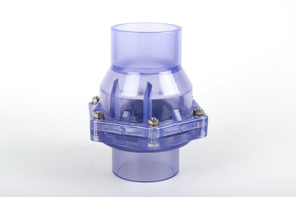 蔡甸透明翻板式止回阀